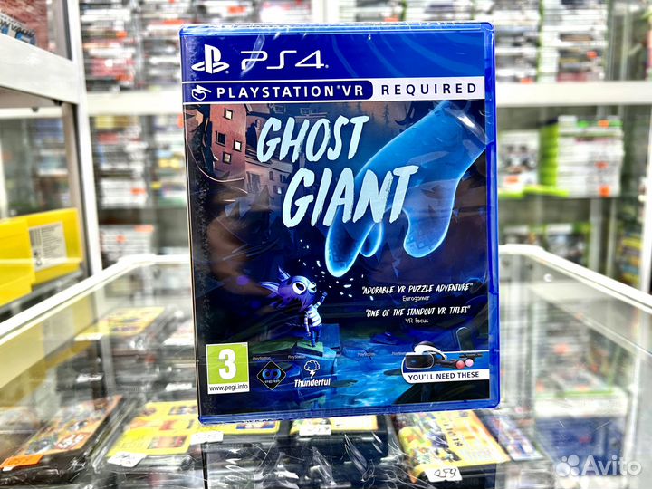 Ghost Giant VR Ps4 Новый