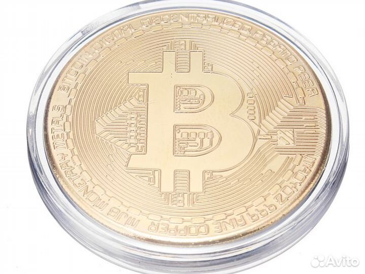 Памятная коллекционная монета - Биткоина (BTC)