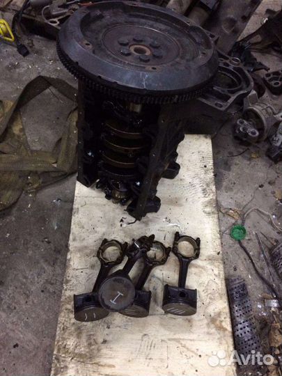 Двигатель по запчастям опель астра h 1.6