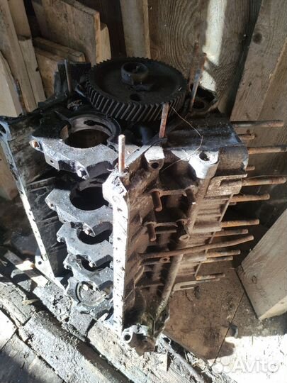 Блок двс Газ 53, 3307, 66, поддон, гильзы, поршня