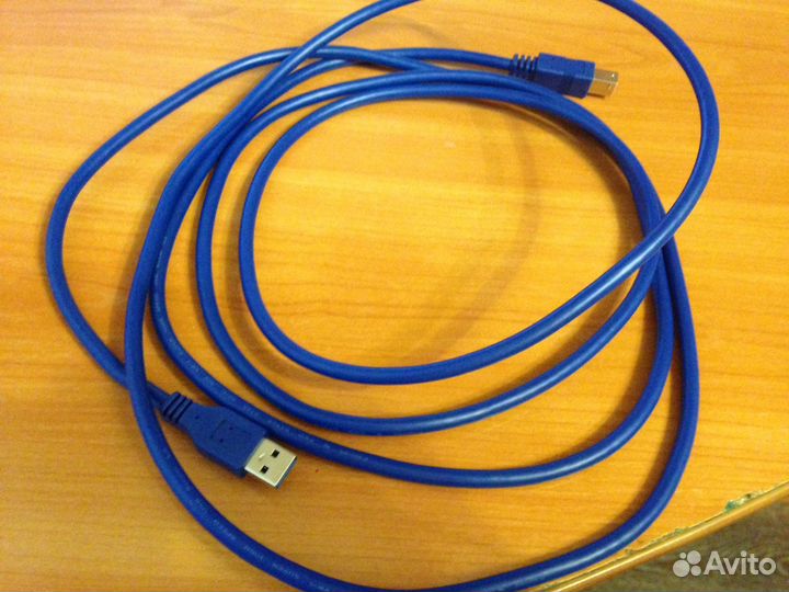 Кабель для принтера сканерusb 3.0, 3 метра, новый