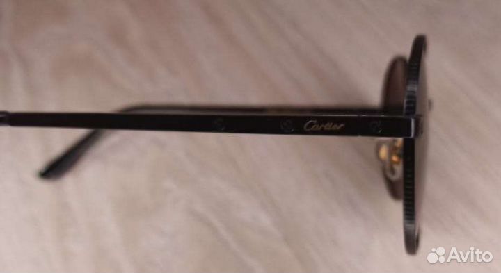 Очки солнцезащитные UV Cartier 8306 Чёрные