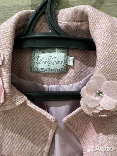 Пальто для девочки 116