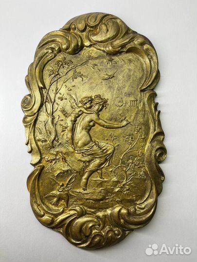 Панно Девушка Панно Барельеф Панно Нимфа