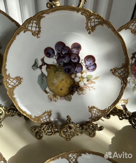 Фруктовые тарелки комплект, набор