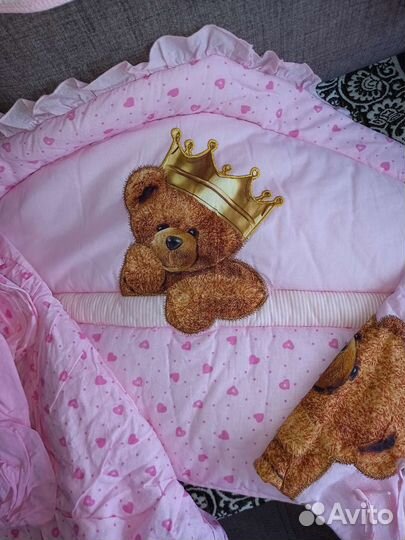 Комплект постельного в кроватку
