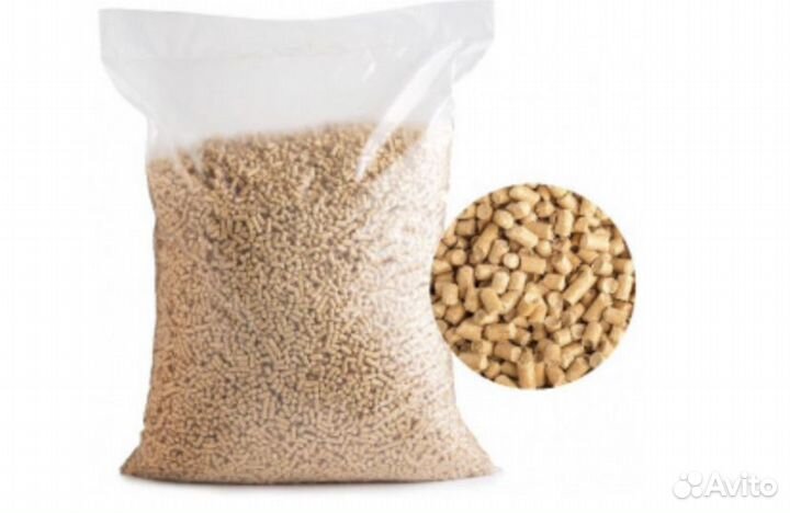 Наполнитель древесный для кошачьего туалета