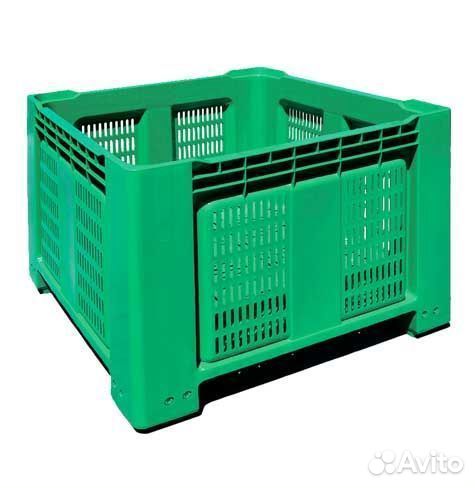 Ящик пластиковый перфорированный 1120x1120x770