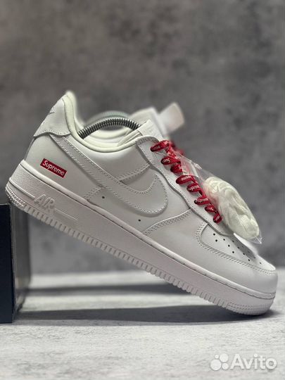 Кроссовки Nike Air Force 1 Supreme (Арт.71830)