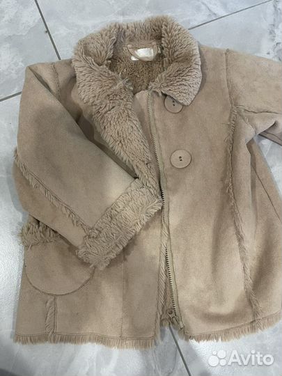 Куртка пальто детская на весну zara