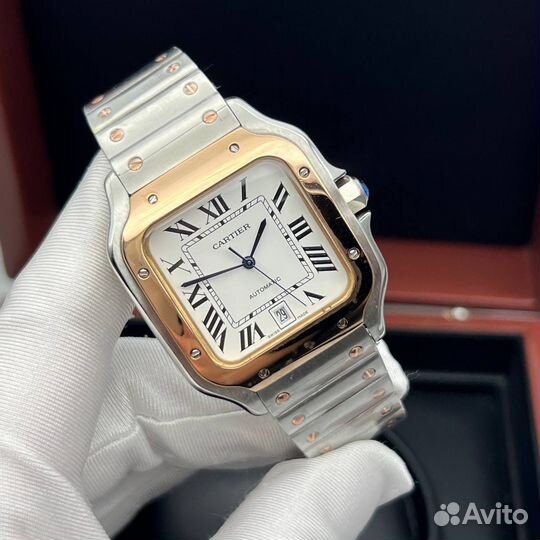 Мужские часы Cartier Santos
