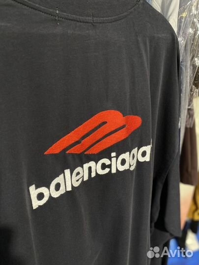 Balenciaga лонгслив оверсайз унисекс