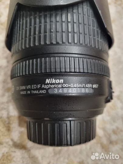Объектив Nikon AF-S 18-105