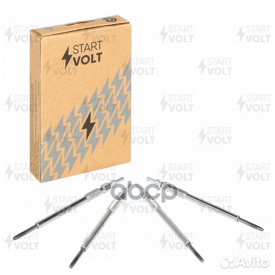 Свечи накаливания (кмпл. 4шт) для а м Great Wal