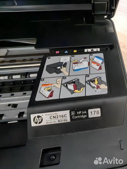 Принтер HP PhotoSmart Plus B210 + картридж