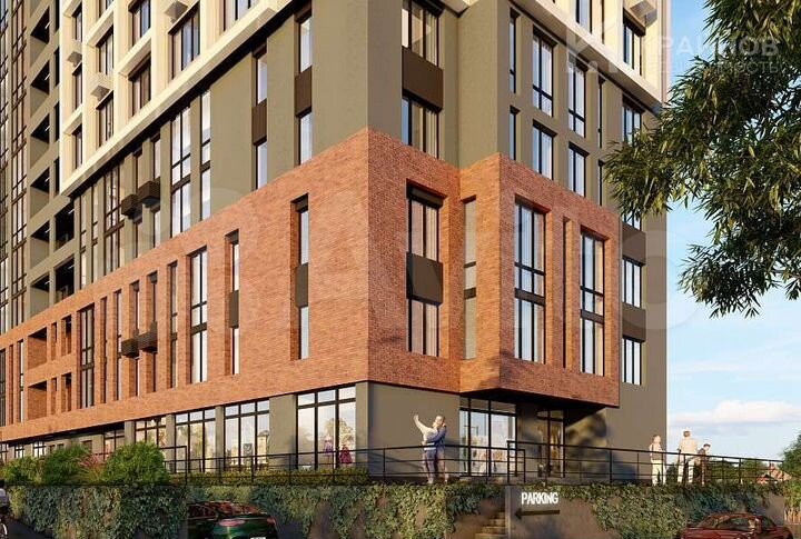 Квартира-студия, 30,7 м², 2/25 эт.