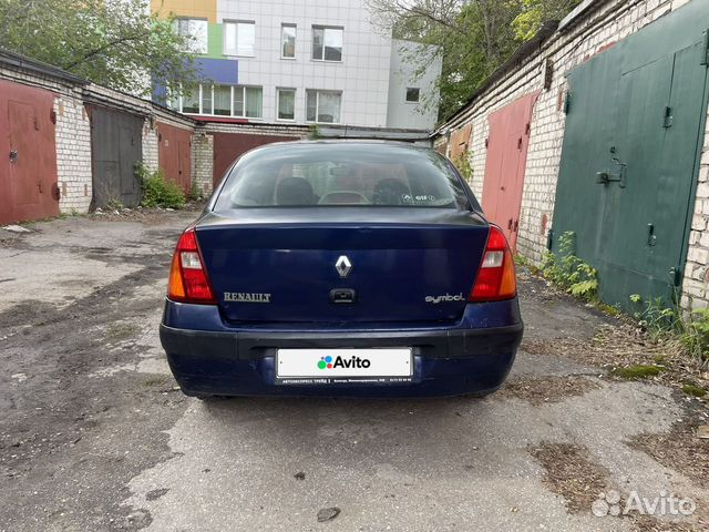 Renault Symbol 1.4 МТ, 2004, 186 000 км