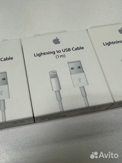 Кабель apple lightning usb 1m оригинал/запечатан