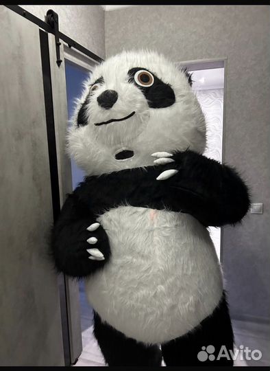 Поздравление от мишки Панда