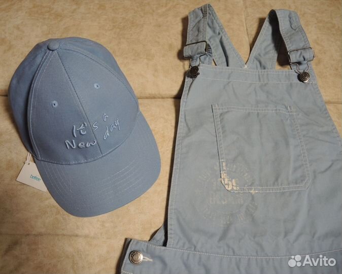 Сарафан женский б/у Desam +новая бейсболка Befree