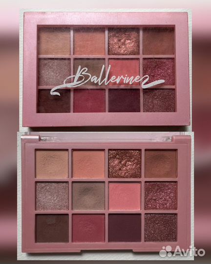 Палетка теней для век