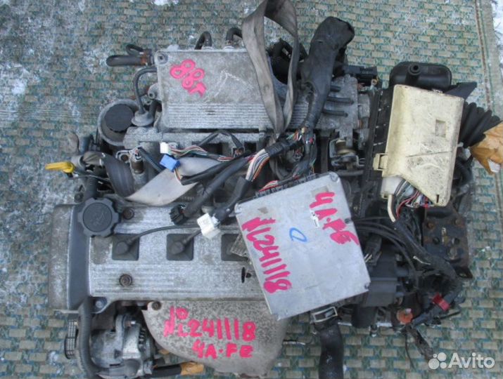 Двигатель на toyota corolla AE114 4A-FE L241118