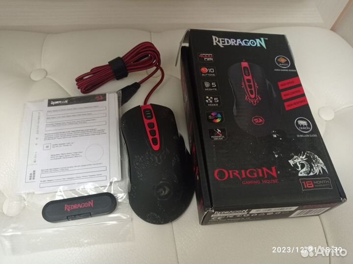 Игровая мышь Redragon Origin