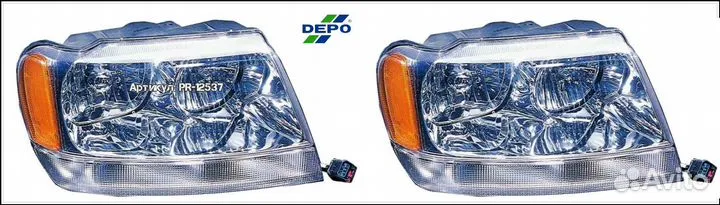 Передняя фара Grand Cherokee 2 поколение WJ WG правая