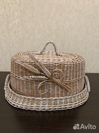 Хлебница плетеная