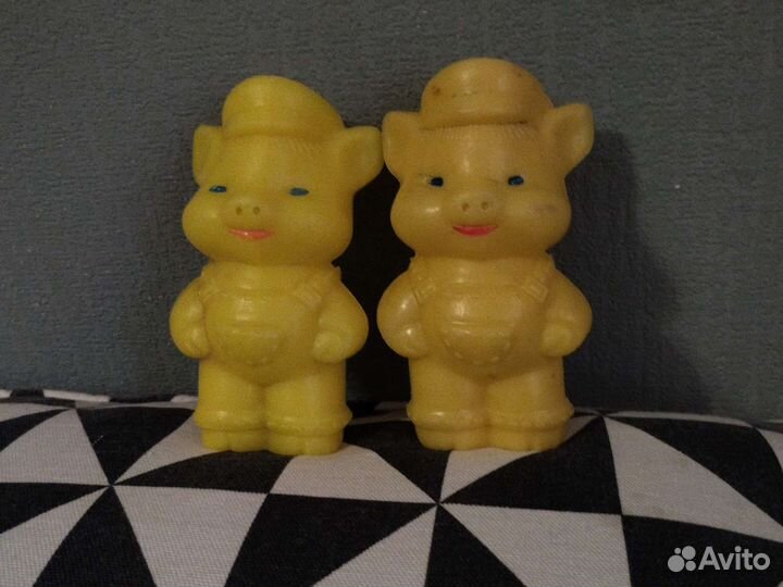 Игрушки СССР пластик