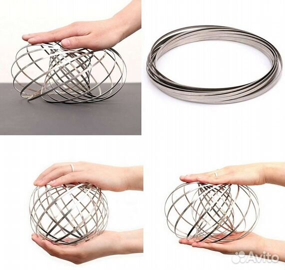 Игрушка антистресс Кинетические кольца Торофлакс