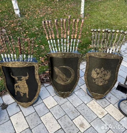 Щит Подставка под шампуры