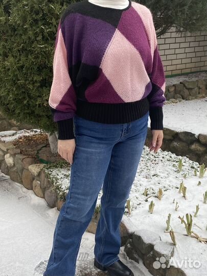 Свитер из мохера р.50