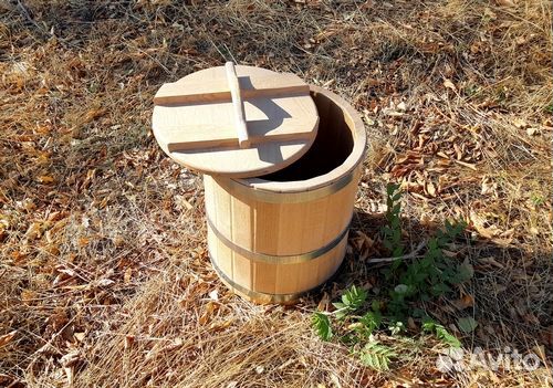 Кадка дубовая