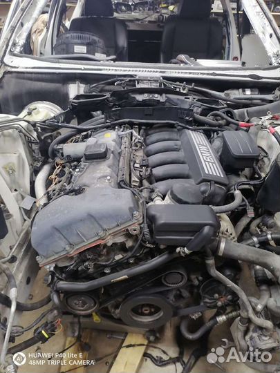 Двигатель bmw n52b30af 80 т.км пробег с японии