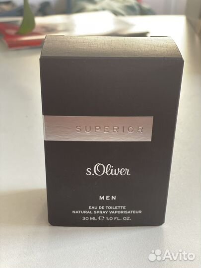 Туалетная вода S.oliver Superior (оригинал)