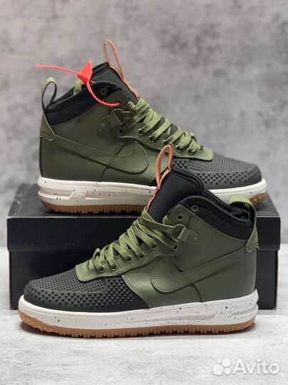 Кроссовки Nike Lunar Forse 1 Duckboot зимние (Арт.94104)