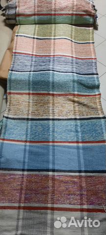 Домотканые половики 80см шир.23м длина