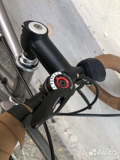 Шоссейник на раме хвз