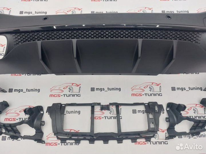 Диффузор 63 AMG Black на Mercedes GLS-Class X167