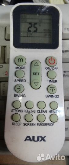 Пульт дистацио бу YKR-K/001E для кондиционера AUX