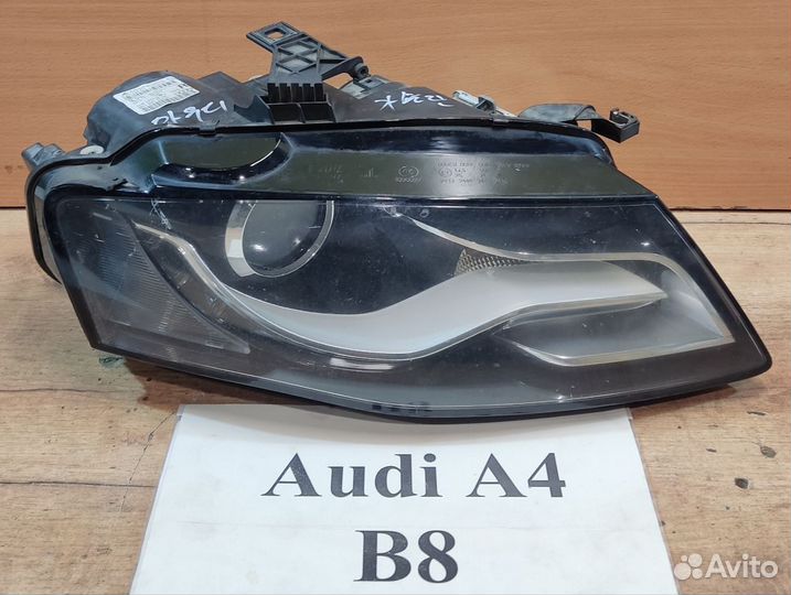 Фара правая адаптивный ксенон Audi A4 B8, 2010г