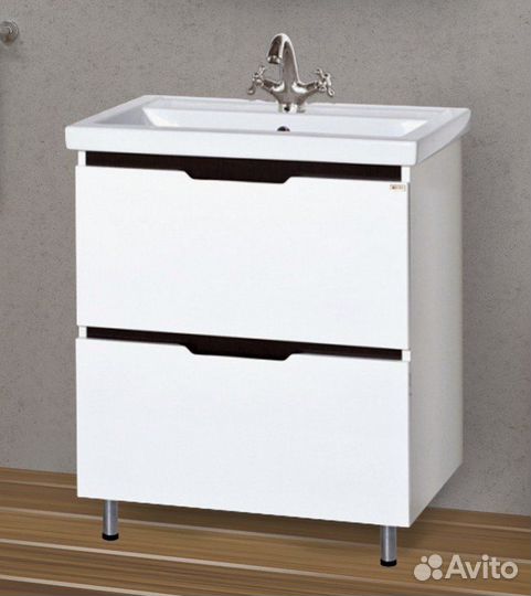 Тумба с раковиной Misty Лайм Э-Лай01070-2Я