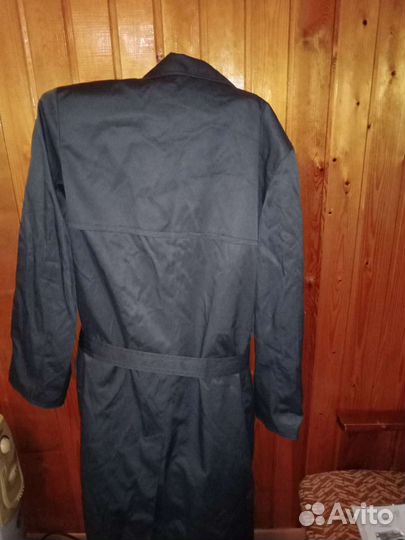 Плащ утеплённый офицерский