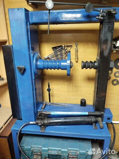 Станок для правки литых дисков бу