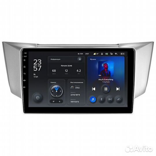 Teyes X1 9 для Toyota Harrier 2003-2013