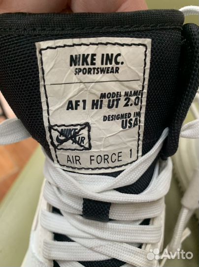 Кроссовки Nike высокие Air Fours 1 37 размер