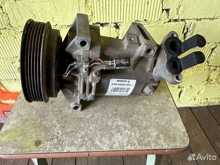 Компрессор кондиционера renault fluence