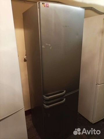 Холодильник бу bosch металлик