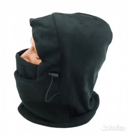 Зимняя шапка снуд